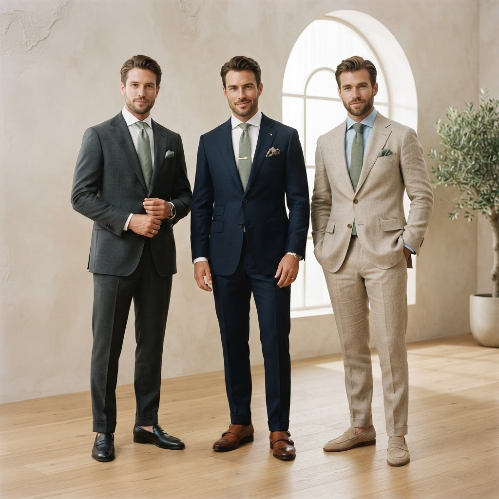 Sugestão de traje — Padrinhos